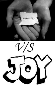 happiness vs joy