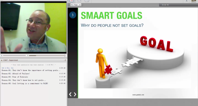 smart goals public speaking
