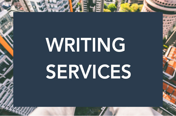 Writing Services Header image